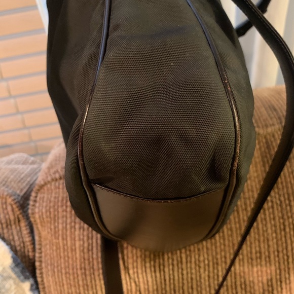 Authentic Gucci Bamboo 2way nylon shoulder bag - Picture 6 of 14